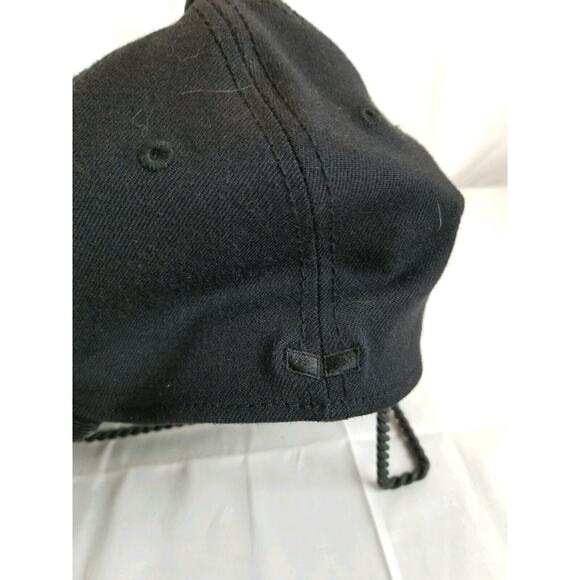 Vestal Fitted Cap Embroidered Black Logo One Size Fit Most Baseball Hat - Picture 3 of 6